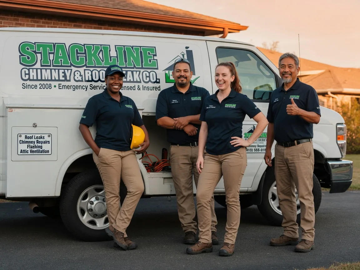 Chimney flashing repair company in Lexington, NE